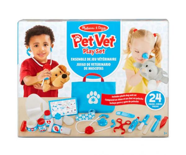 Melissa&Doug: Állatorvos játékszett - Spin Master