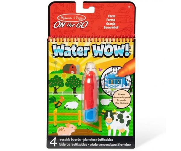Melissa&Doug: Water WOW! rajzolás vízzel - Farm - Spin Master