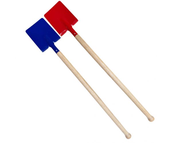 Fém ásó fa nyéllel 60cm-es több változatban