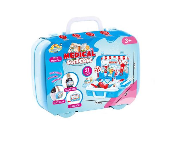 Medicinski set u kovčegu sa priborom