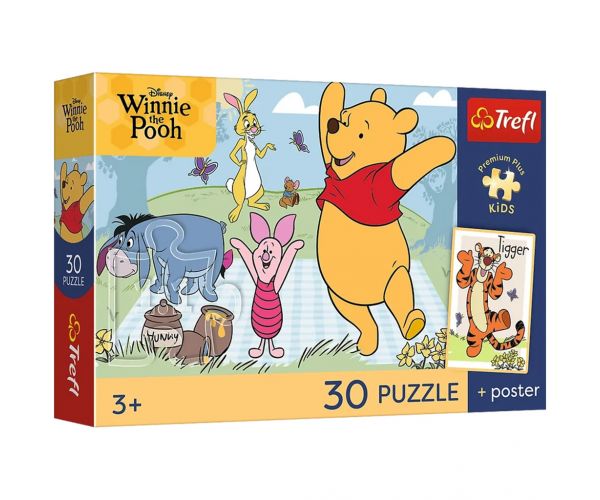 Micimackó és barátai 30db-os prémium puzzle - Trefl