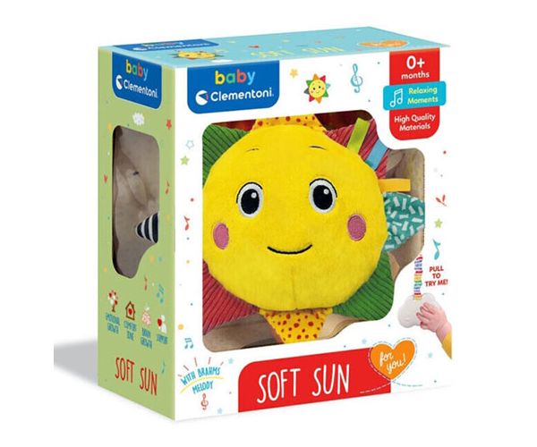 Mekani plišanac s glazbom koji se može navući - Clementoni baby