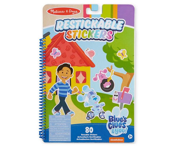 Melissa & Doug: Azurno plava knjiga sa naljepnicama za višekratnu upotrebu