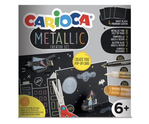 Metallic kreativni set 17kom - Carioca