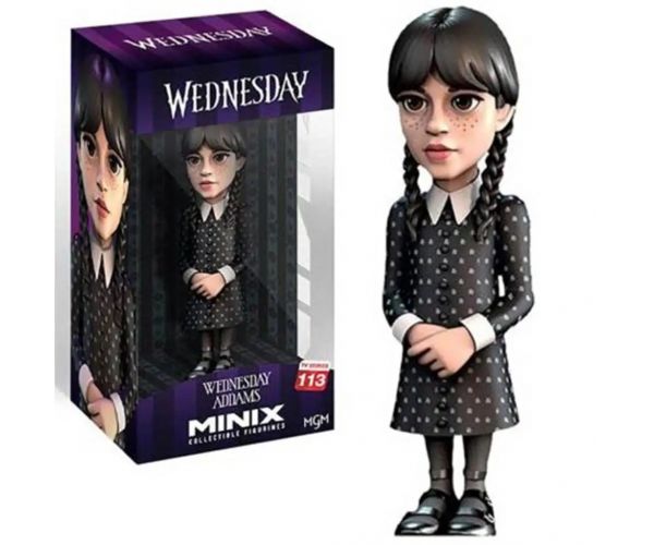 MINIX - Wednesday Adams prémium karakter figura 12cm
