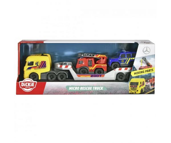 Micro Rescue Truck mentőautó szett - Dickie Toys