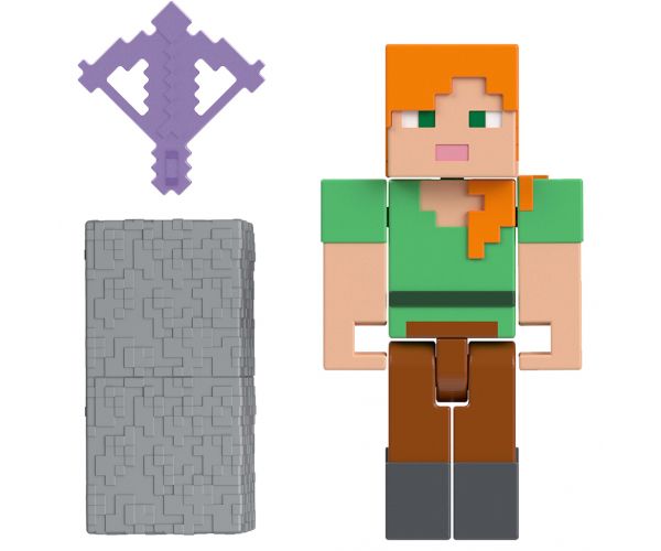 Minecraft: Alex figura s dodacima - Mattel