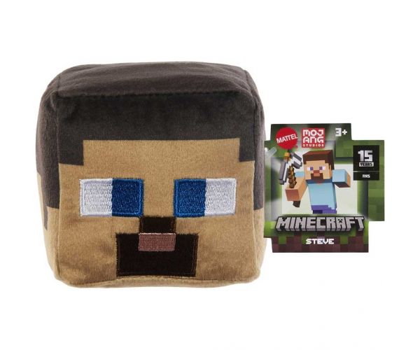 Minecraft Blocks plüss figura - Steve figura - Mattel