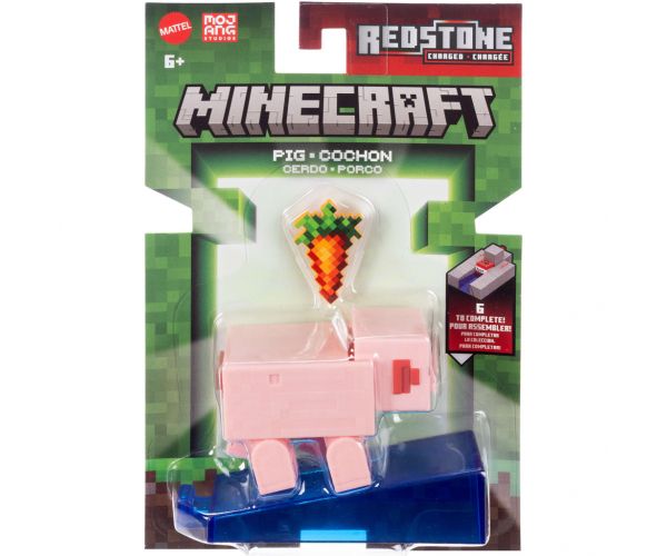 Minecraft: Malac figura kiegészítőkkel - Mattel