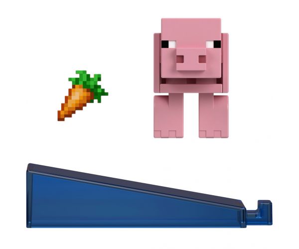 Minecraft: Figura svinje s dodacima - Mattel