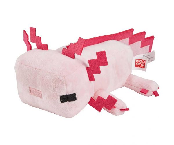 Minecraft: Plüss Axolotl karakter figura - Mattel