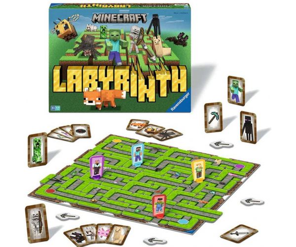 Minecraft labirint društvena igra - Ravensburger