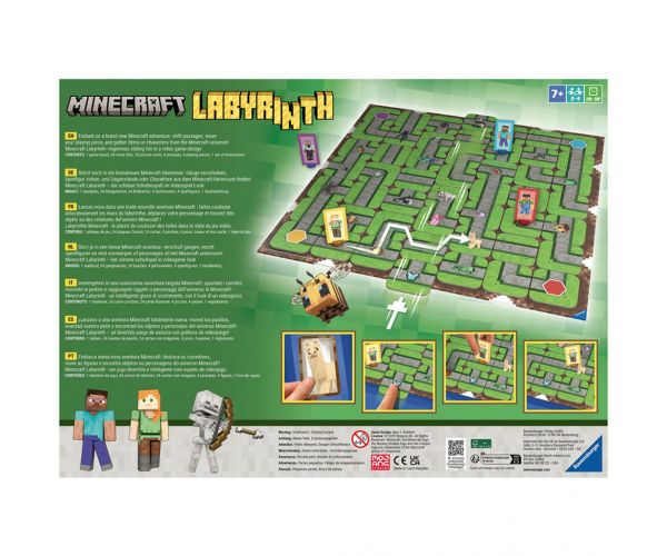 Minecraft labirint društvena igra - Ravensburger