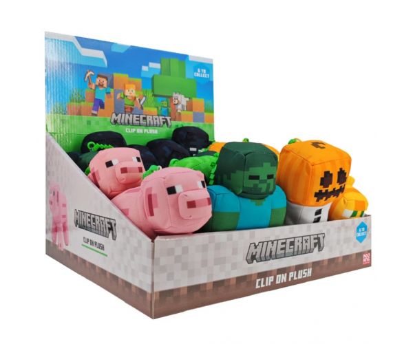 Minecraft plišane figure visine 13 cm u više varijanti, 1 komad