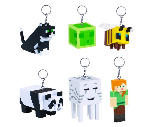 Minecraft privjesak-figura iznenađenja, raznih vrsta - 1 kom