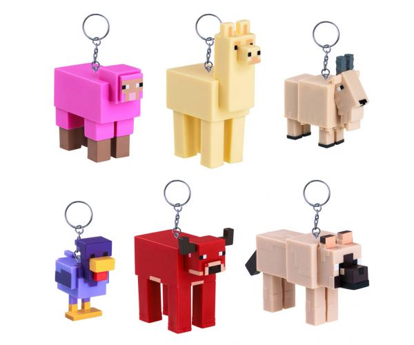 Minecraft privjesak-figura iznenađenja, raznih vrsta - 1 kom
