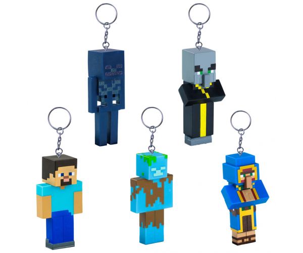 Minecraft privjesak-figura iznenađenja, raznih vrsta - 1 kom