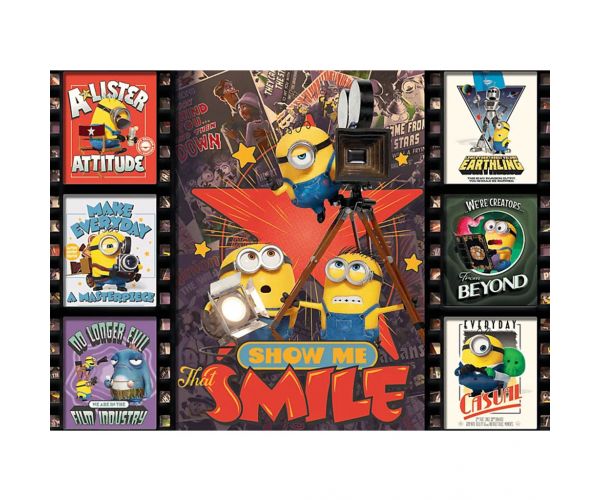 Minionci 3 - filmski kadrovi, slagalica od 1000 dijelova - Trefl