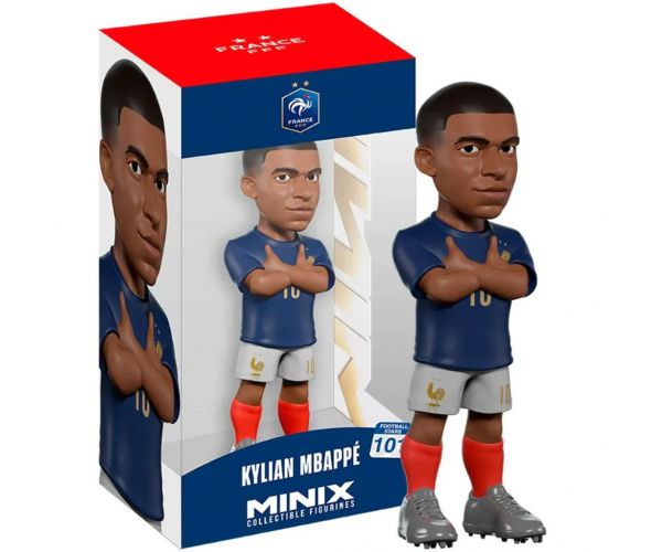 Minix: Franciaország - World Cup Kylian Mbappé focista akció figura 12cm