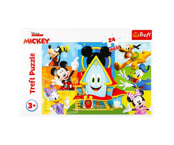 Mickey Mouse i prijatelji Maxi Puzzle od 24 dijela - Trefl