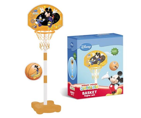 Mickey Mouse stalak za košarku sa loptom - Mondo Toys