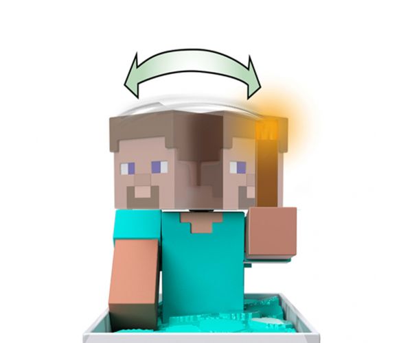 Minecraft RC daljinski upravljani rudarski vagon s figuricom Stevea – Mattel
