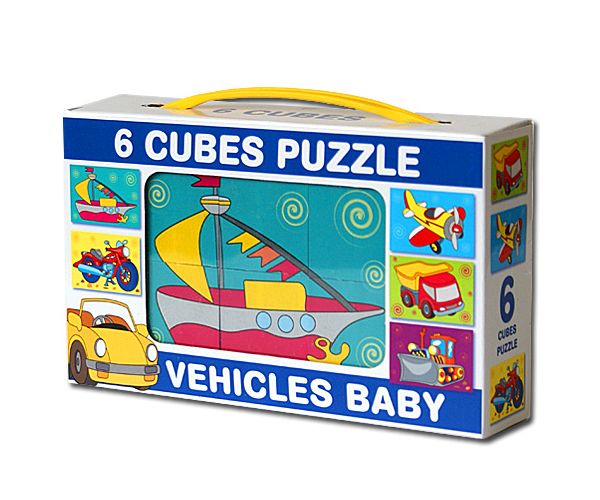 Mini kocke s vozilima - D-toys