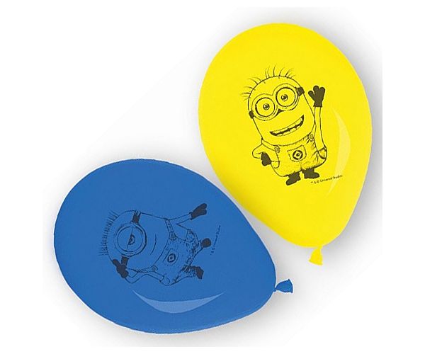 Minions party baloni - 8 kom