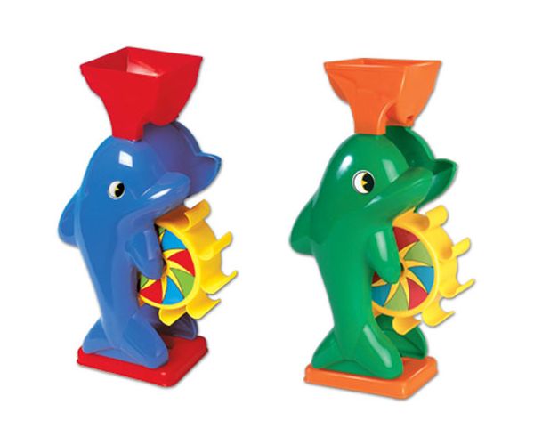 Mlin za pijesak uzorkom delfina - D-Toys