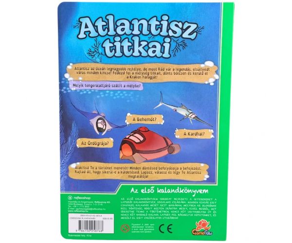 Moja prva avanturistička knjiga: Tajne Atlantide