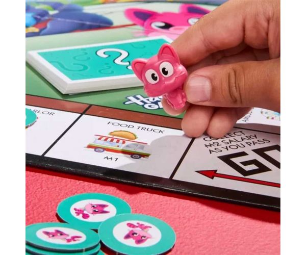 Monopoly Junior društvena igra s životinjskim figuricama - Hasbro
