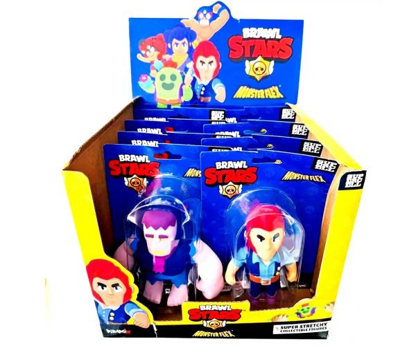 Monster Flex: Brawl Stars nyújtható figurák többféle változatban 1db