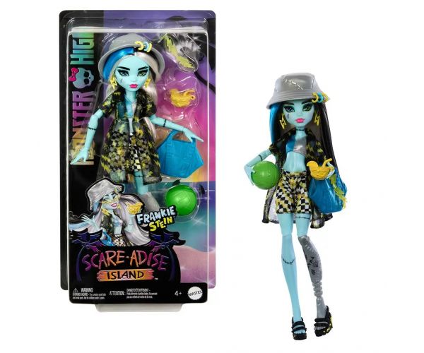 Monster High Frankie Scare-Adise baba - Mattel