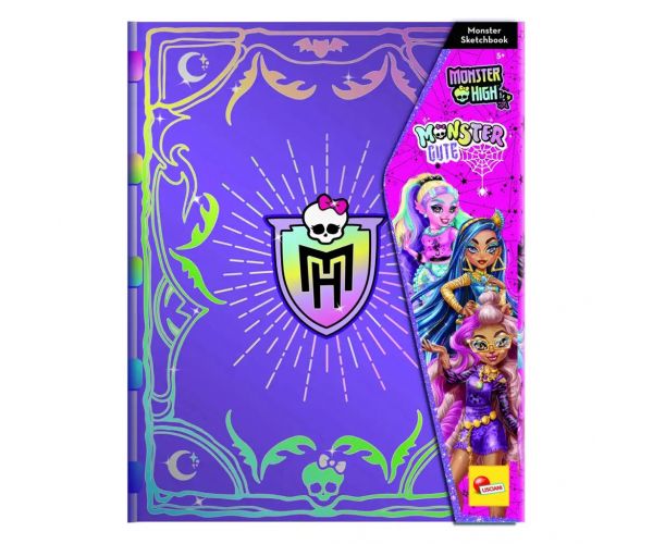 Monster High: Kreatív színező és öltöztető szett - Lisciani