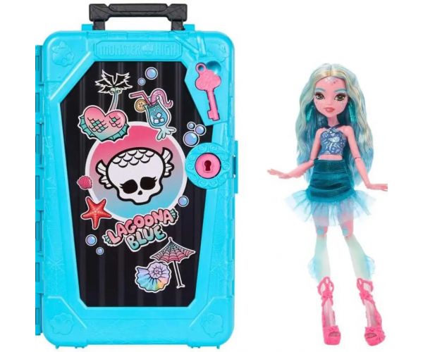 Monster High Szörnyen Jóbarátok titkai: Rémes utazás Lagoona Blue baba - Mattel