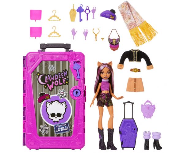 Monster High Tajne strašno dobrih prijatelja - Utočište užasa - Clawdeen Wolf - Mattel