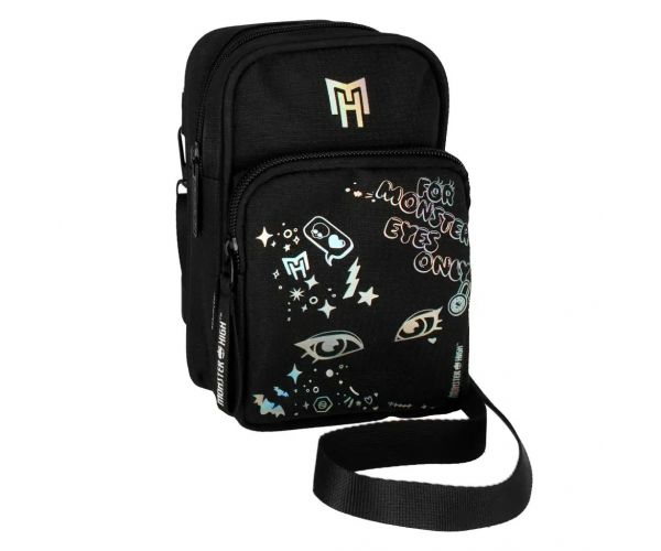 Monster High mini crna torba za rame
