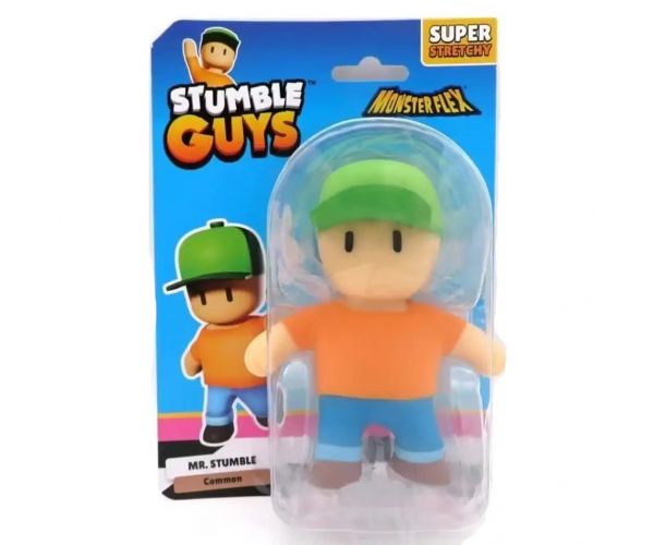 Monsterflex: Nyújtható Stumble Guys figura 3. széria többféle változatban 1db