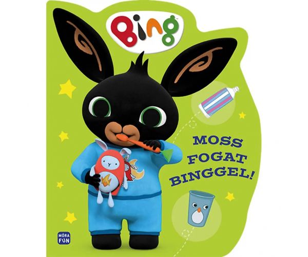 Móra: Bing - Moss fogat Binggel! mesekönyv