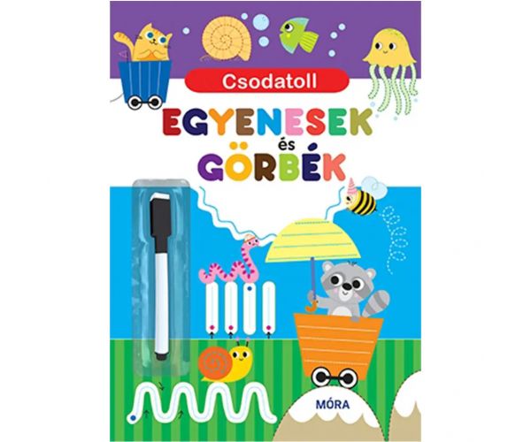 Móra: Csodatoll - Egyenesek és görbék interaktív foglalkoztatókönyv
