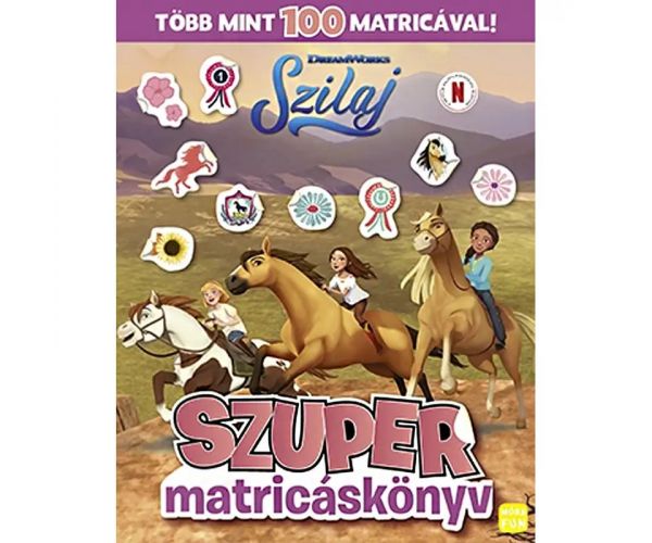 Móra: Szilaj - Szuper matricáskönyv - Több mint 100 matricával!