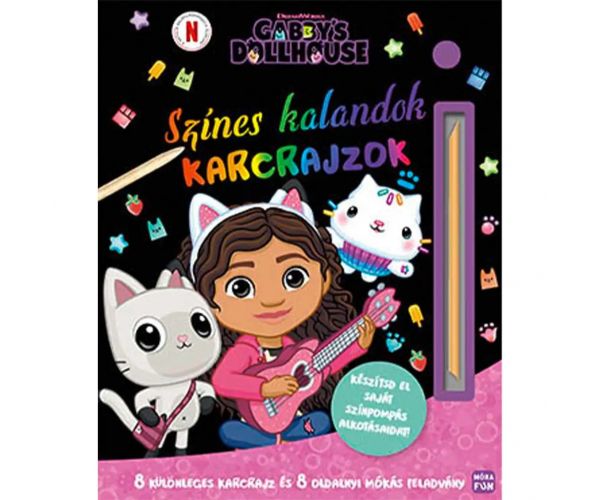 Móra: Gabi babaháza - Színes kalandok karcrajzok
