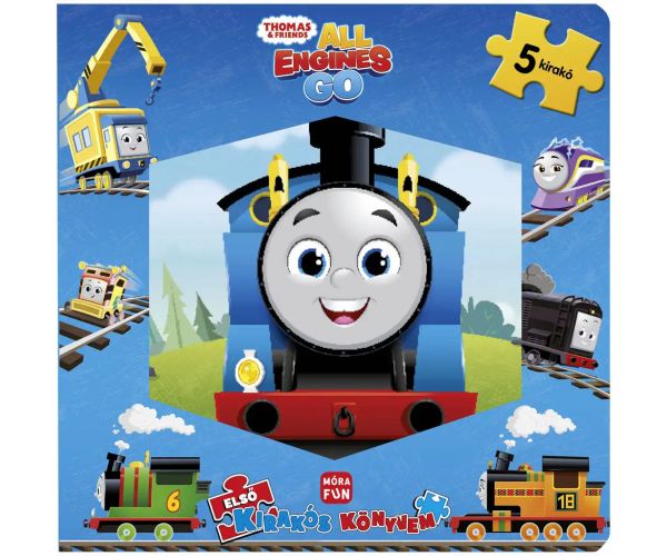 Móra: Thomas és barátai – Első kirakós könyvem 5 puzzle kirakóval