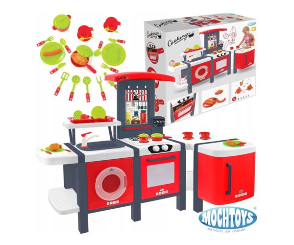Mochtoys: Cooking Studio XXL kuhinja 28kom 141x68x101cm