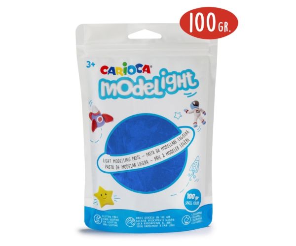 Modelight 100g plavi plastelin - Carioca