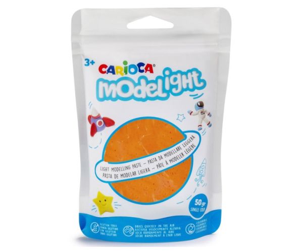 Modelight 50g narančasti plastelin - Carioca