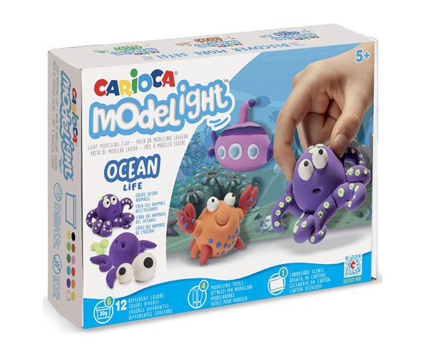 Modelight Maxi Play Box Oceanski plastelin set - Carioca