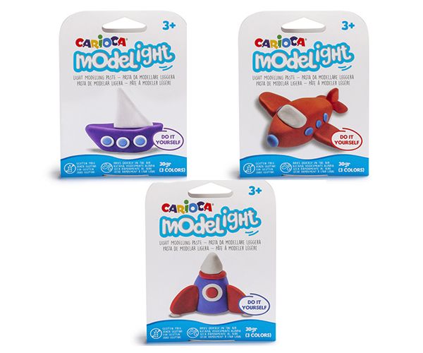 Modelight Vozila plastelin 30gr 1kom - razne vrste  - Carioca