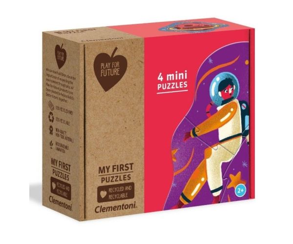 Moja prva zagonetka: 4 u 1 Svemirske puzzle - Clementoni