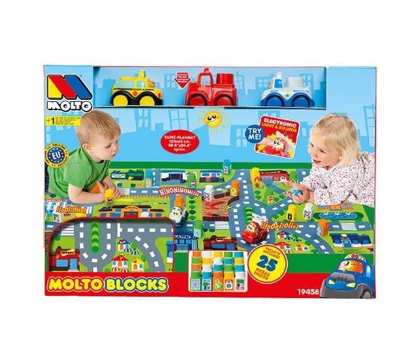 Molto: Blocks prostirka set od 25 komada